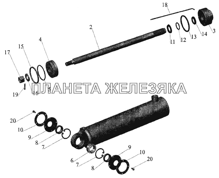 Цилиндр МАЗ-643068