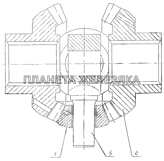 Дифференциал МАЗ-74131