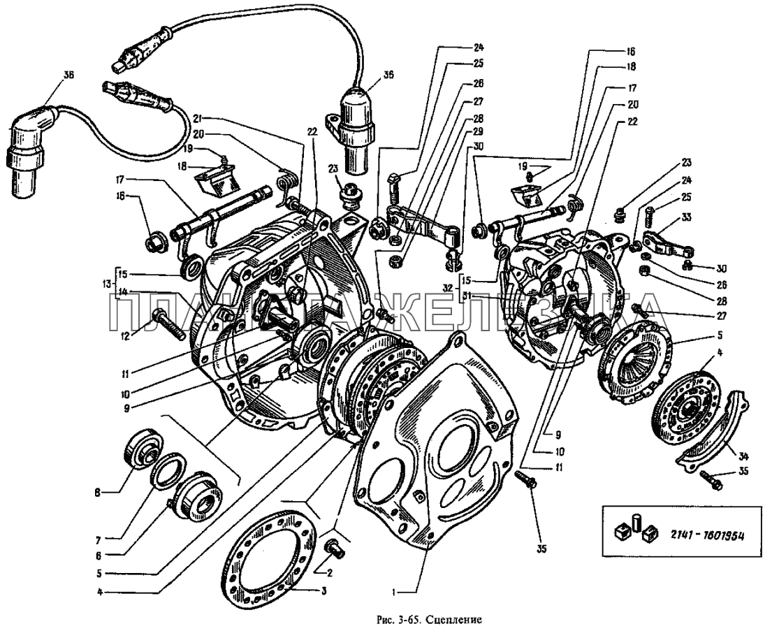 Сцепление Москвич-2335