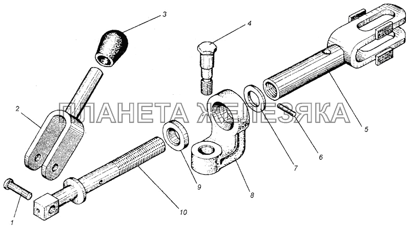 Раскос 082-4605 МТЗ-082