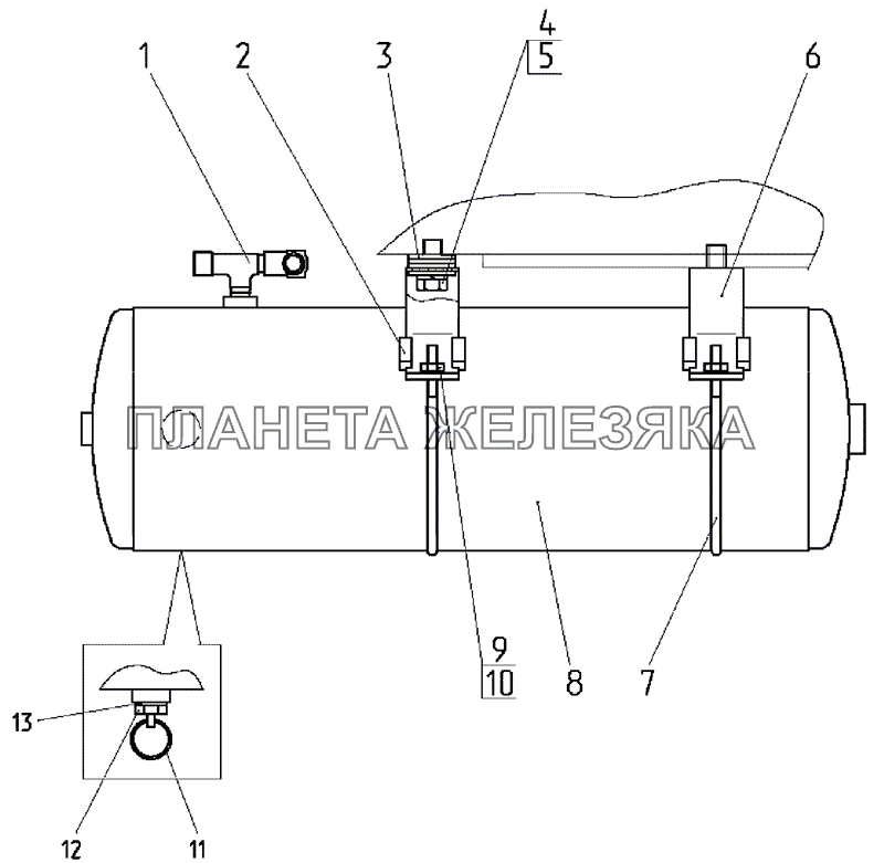 Баллон МТЗ-1025.4