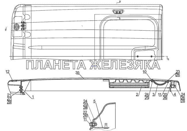 Крыша МТЗ-1025.4