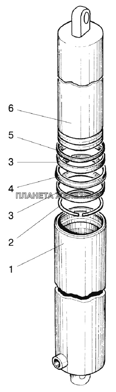 Цилиндр гидроподъемника Беларус-1220