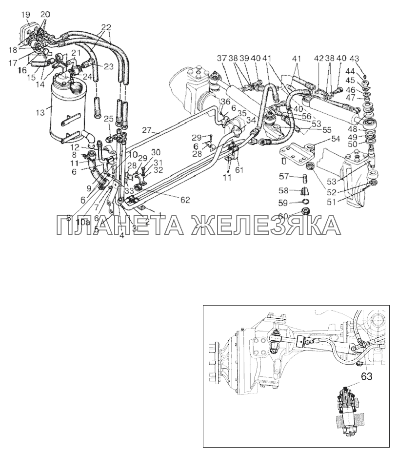 Управление рулевое гидрообъемное МТЗ-1221 (2009)