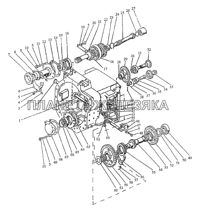 Корпус сцепления МТЗ-1523.4