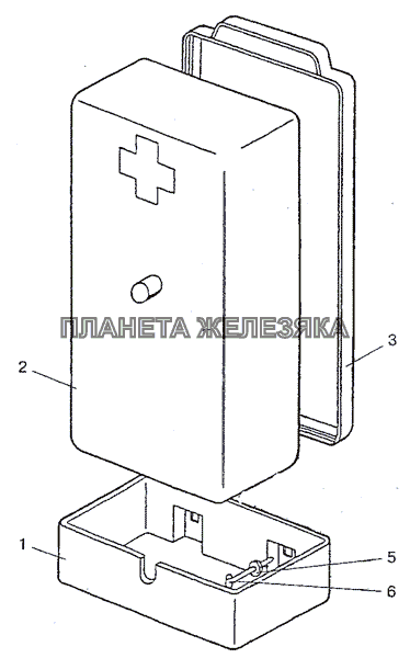 Аптечка МТЗ-2103