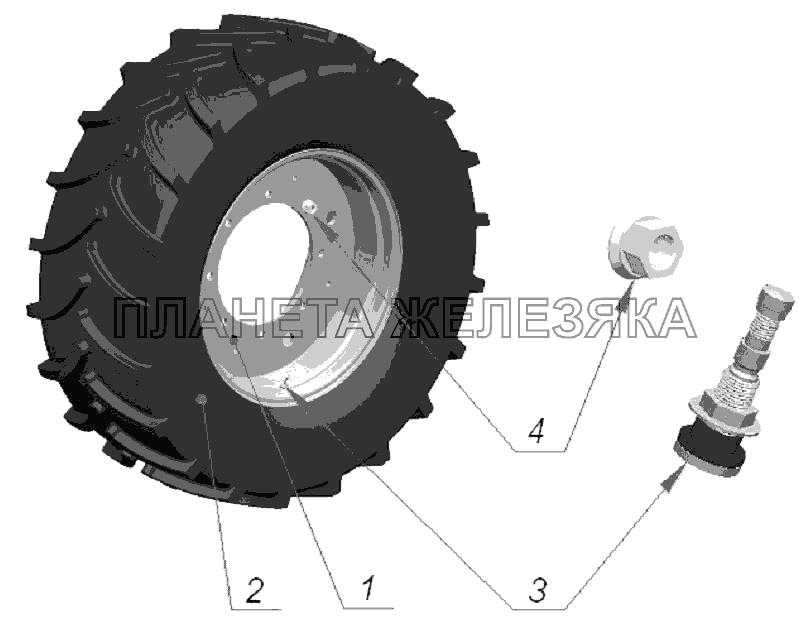 Колеса передние ведущие Беларус-3022ДЦ.1