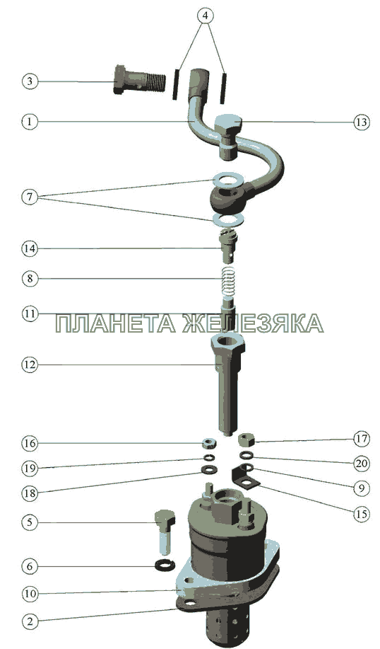 Установка электрофакельного подогревателя МТЗ-570