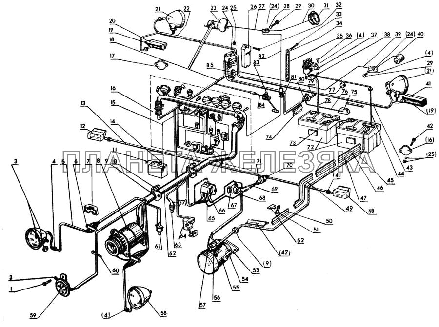 Электрооборудование (МТЗ-80/82) МТЗ-80
