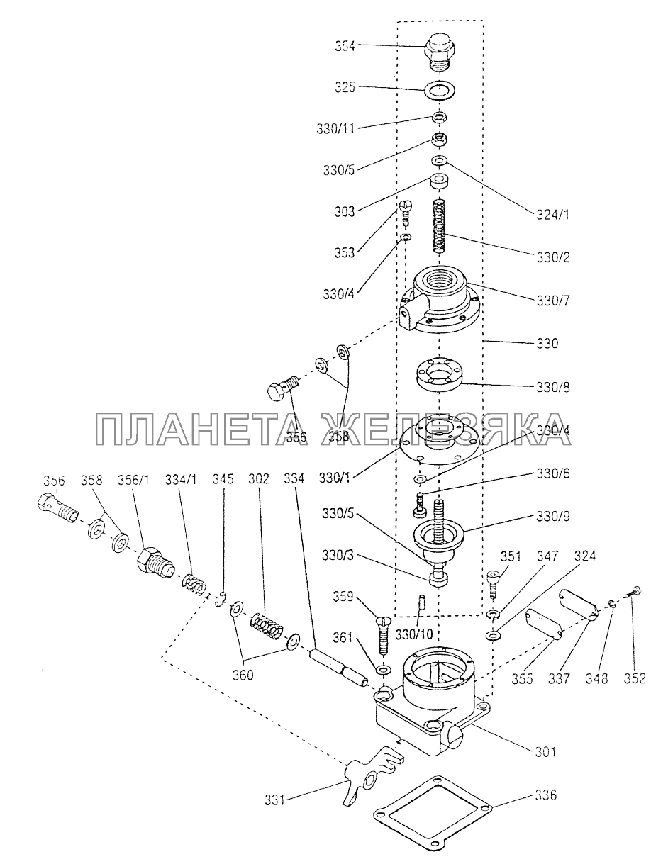 Корректор по наддуву (для Д-245.5C) Беларус-800/900