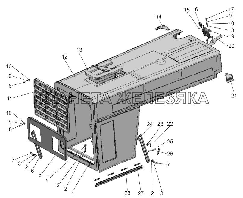 Облицовка Беларус-80Х