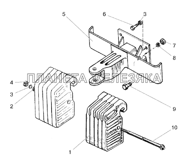 Балласт передний МТЗ-90/92