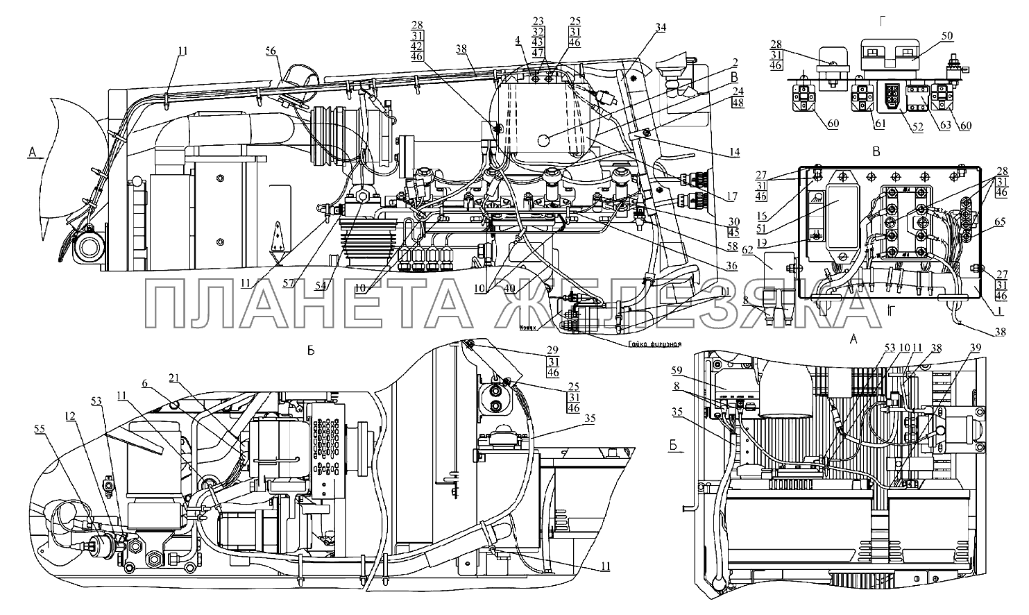 Электрооборудование двигателя 921-3700030-Б Беларус-922.3 / 922.4