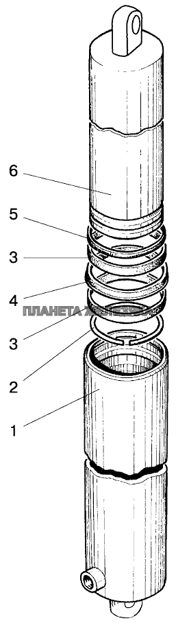 Цилиндр гидроподъемника Беларус-922.5
