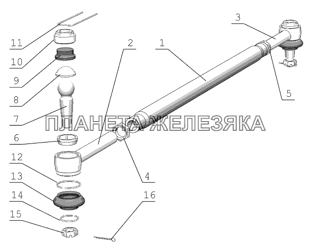 Тяга рулевая Беларус-922.5