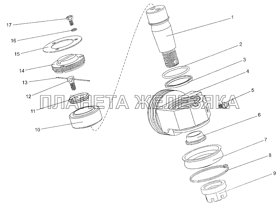 Наконечник 692374-3405039 МЗКТ-700600-011