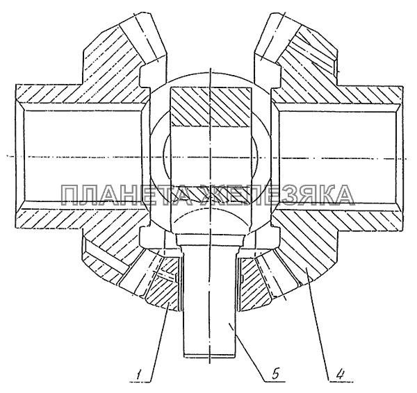 Дифференциал МЗКТ-79092