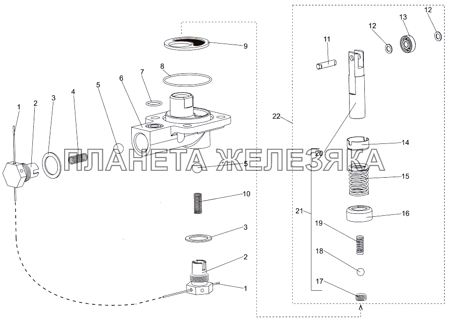 Насос 543-2312400 МЗКТ-7930-200