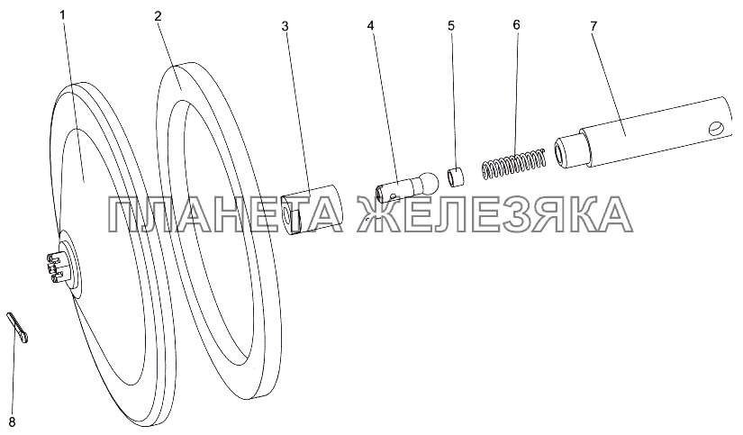 Крышка 547А-8109370 МЗКТ-7930-200