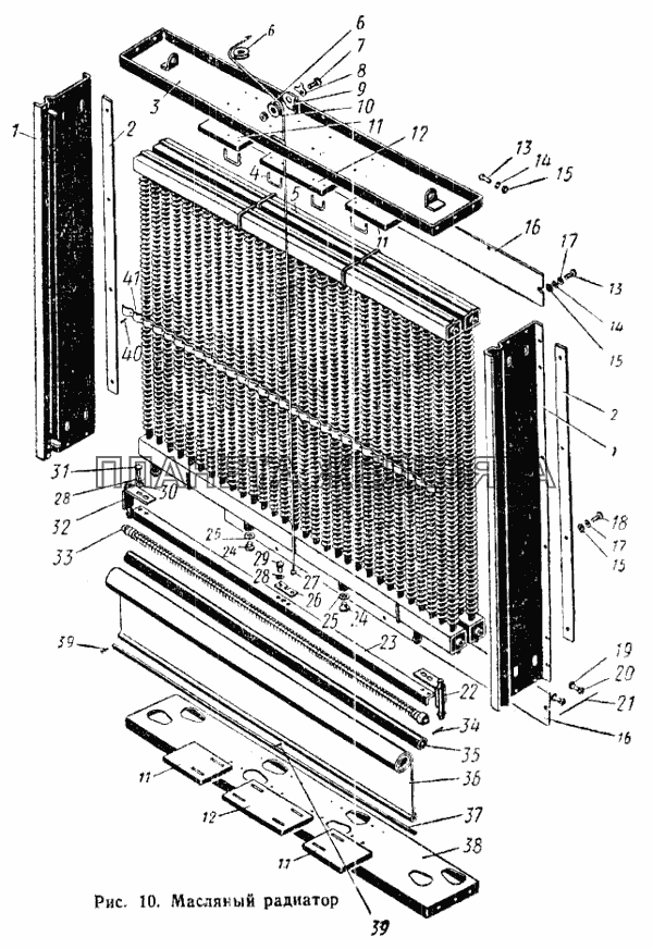 Масляный радиатор К-700