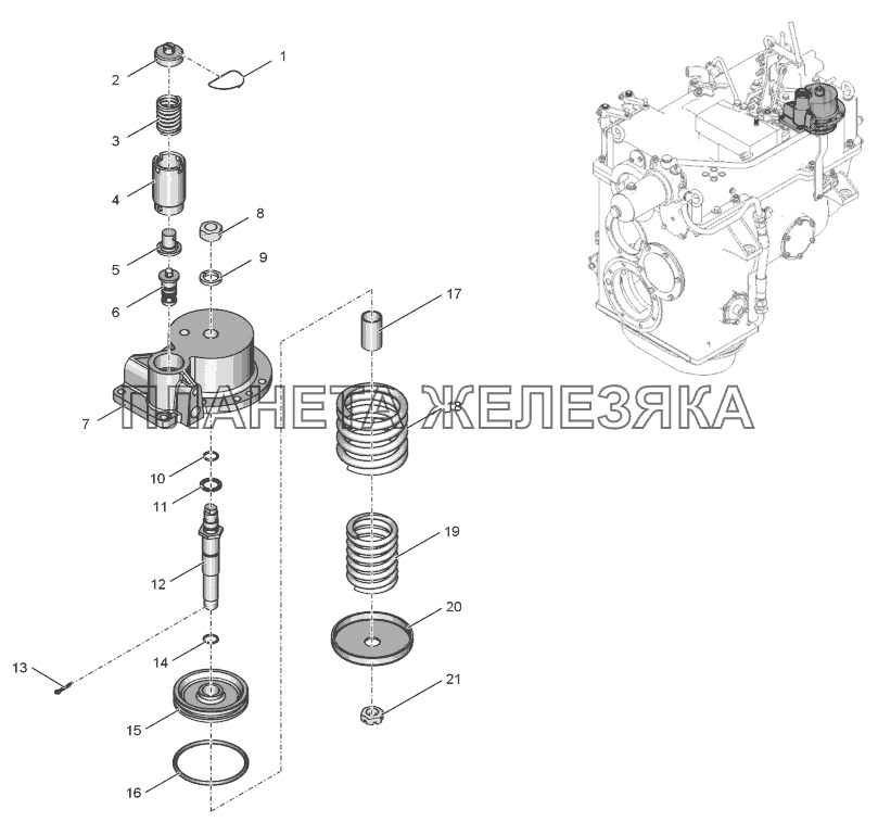 2256010-174800-2 Гидроаккумулятор К-744Р2 