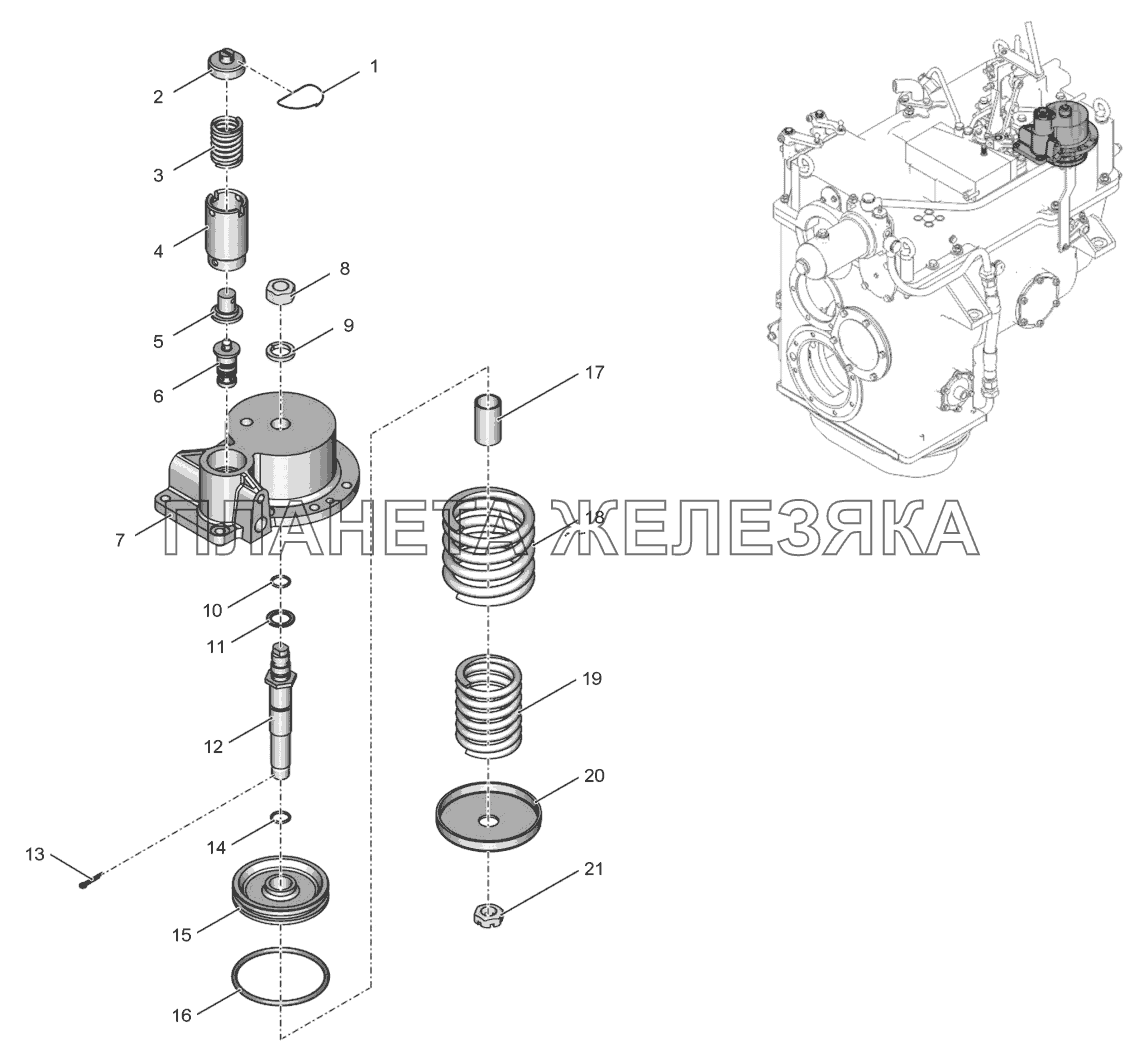 2256010-174800-2 Гидроаккумулятор К-744Р4 