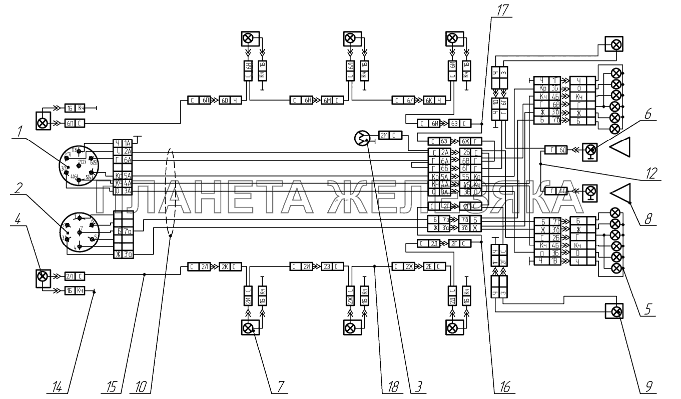 Электрооборудование СЗАП-8305