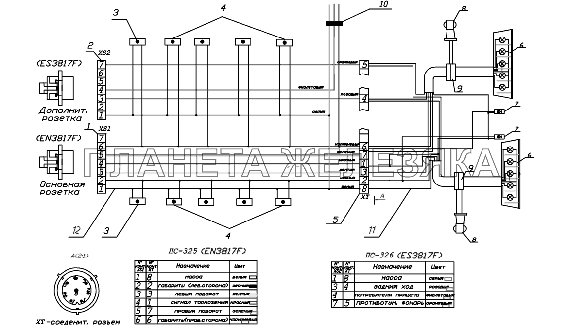 Схема принципиальная Тонар-952302
