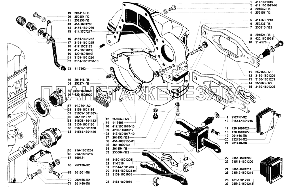 Сцепление УАЗ-31512