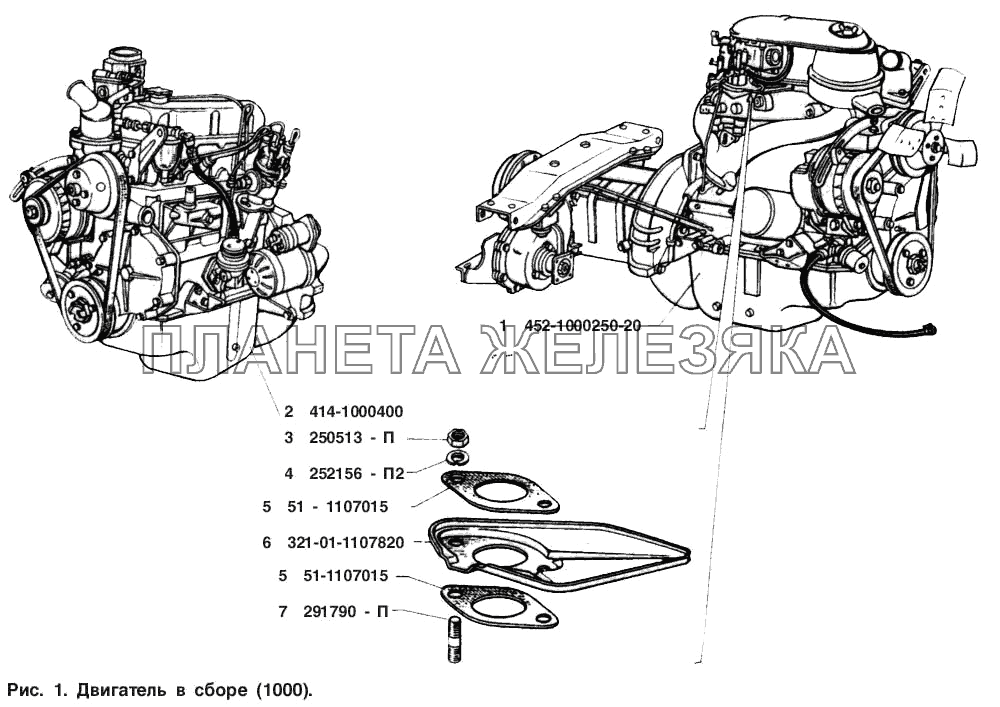 Двигатель УАЗ 3303 — особенность устройства