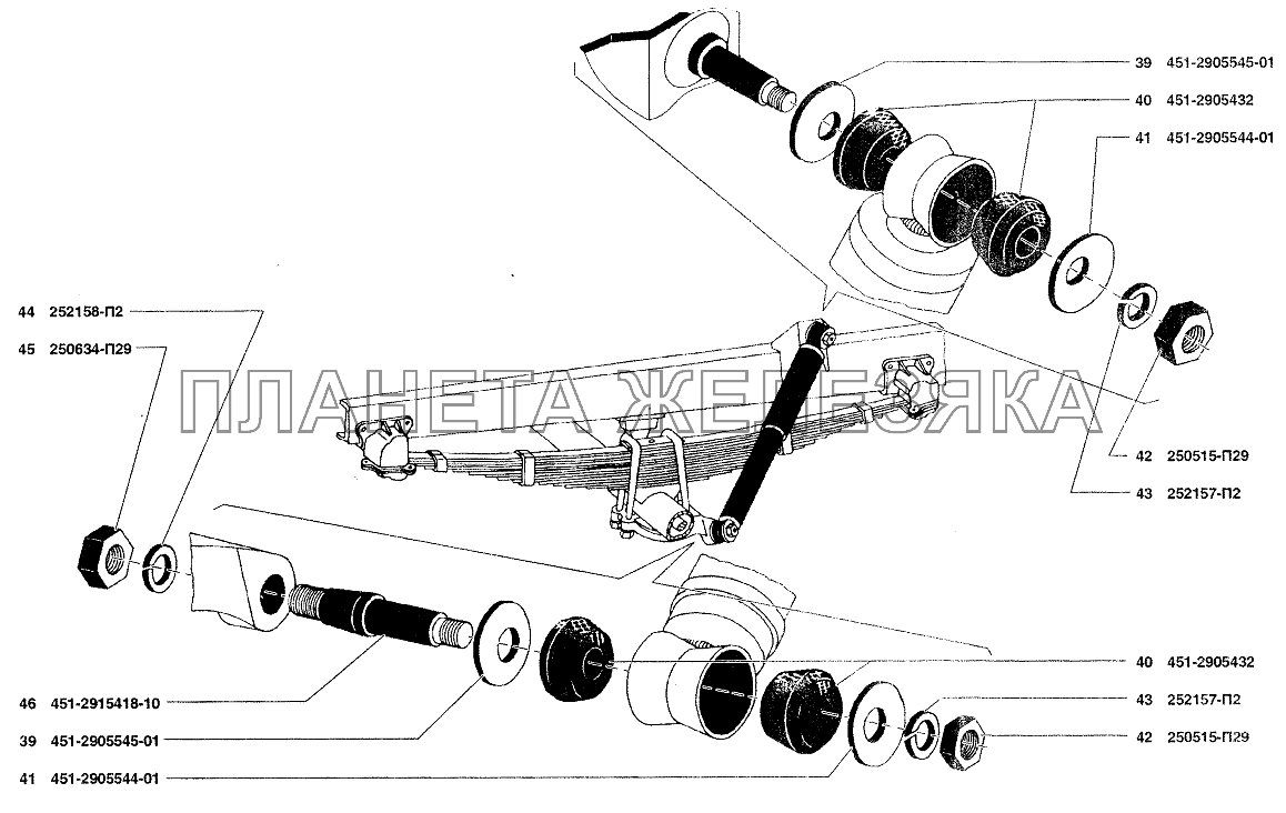 Амортизаторы передние УАЗ-37419