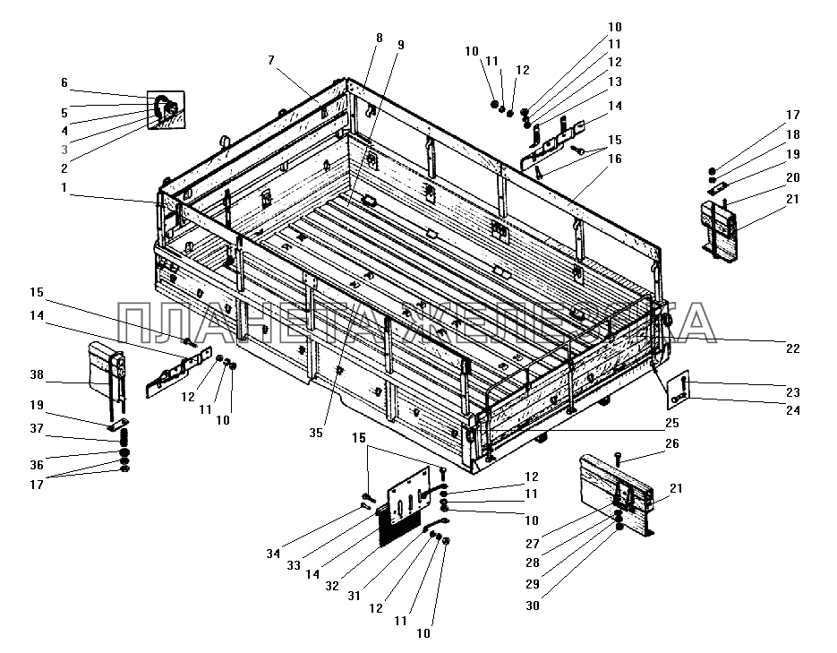 Платформа УРАЛ-43206-41