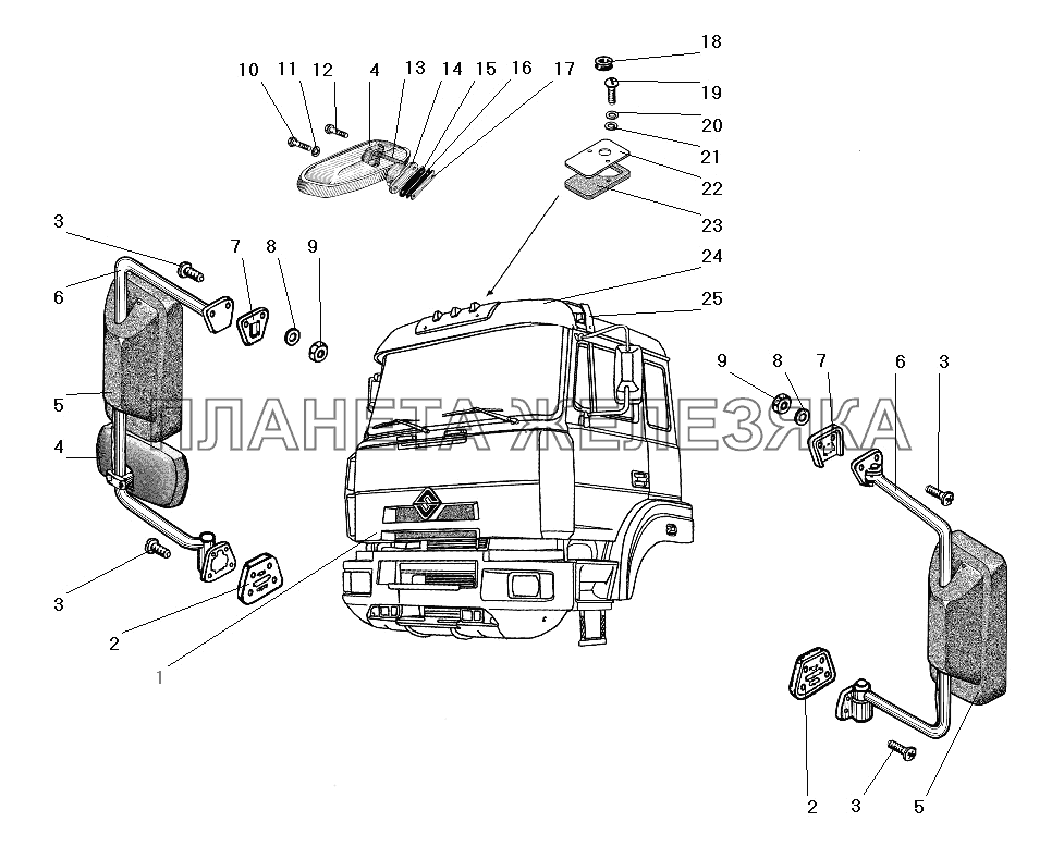 Кабина в сборе УРАЛ-63685