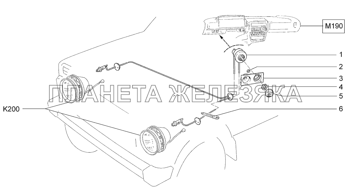 Гидрокорректор фар LADA 4x4 M