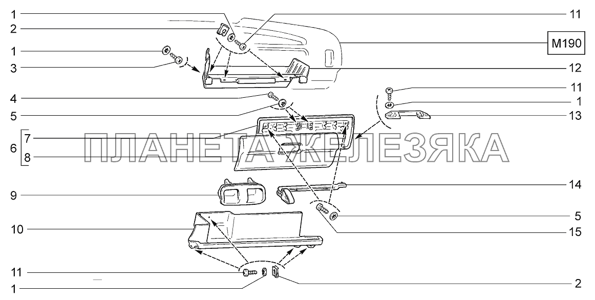 Ящик вещевой LADA 4x4 M