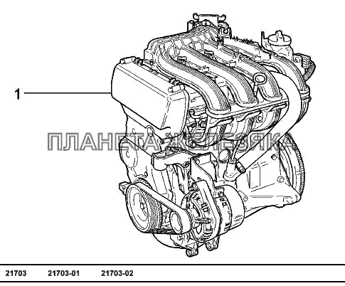 Двигатель ВАЗ-2170 