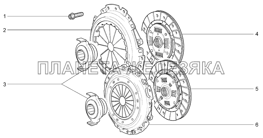 Сцепление LADA Priora Coupe