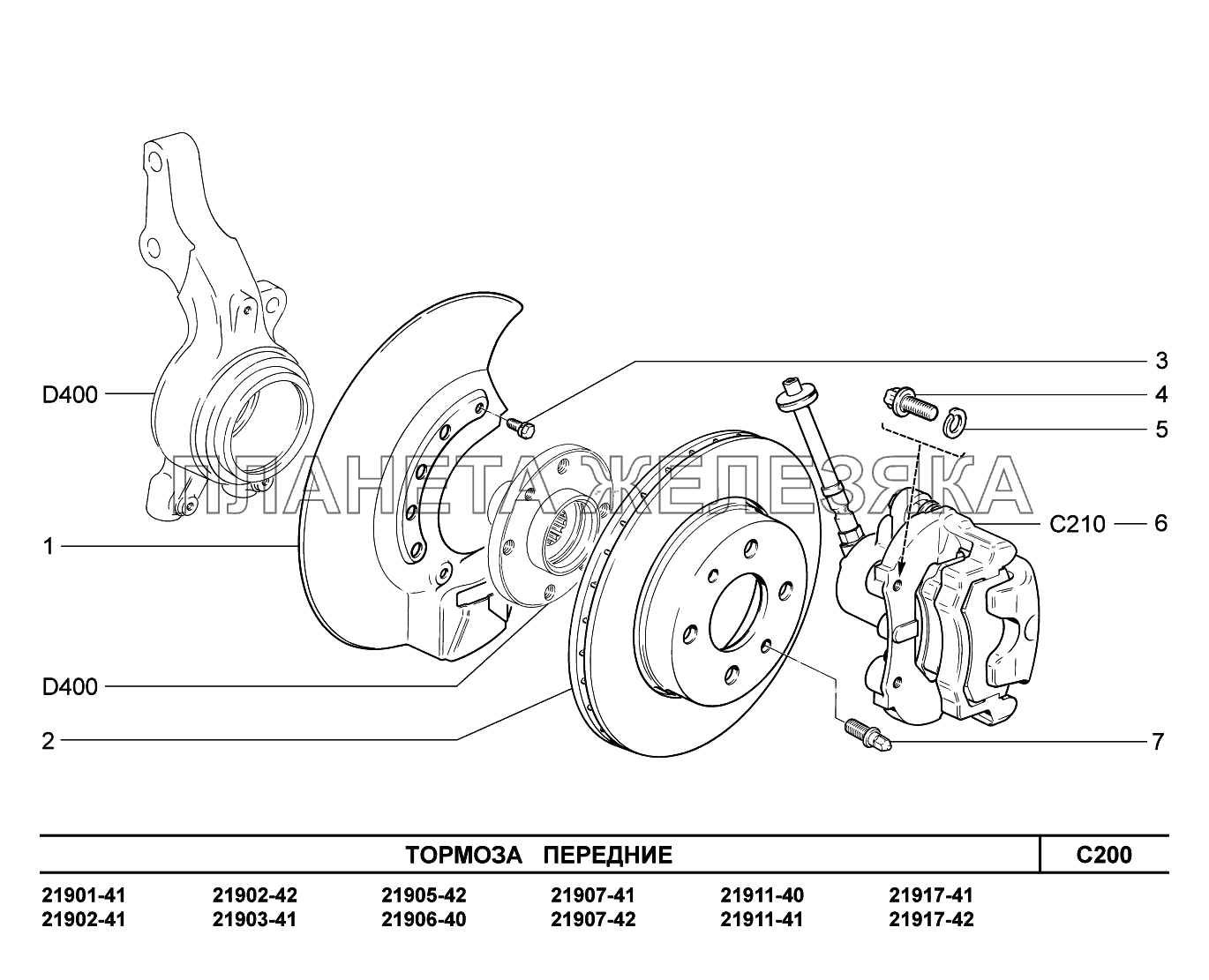 Тормозные диски на гранту фл. Тормозной механизм переднего колеса ВАЗ 1118. Передняя тормозная система ВАЗ 2190.