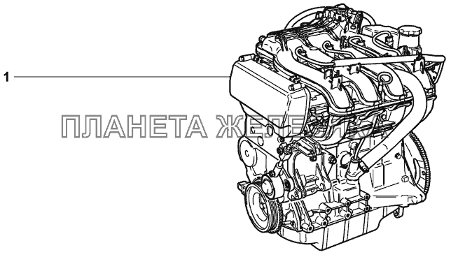 Двигатель Lada Granta sport (доп.)