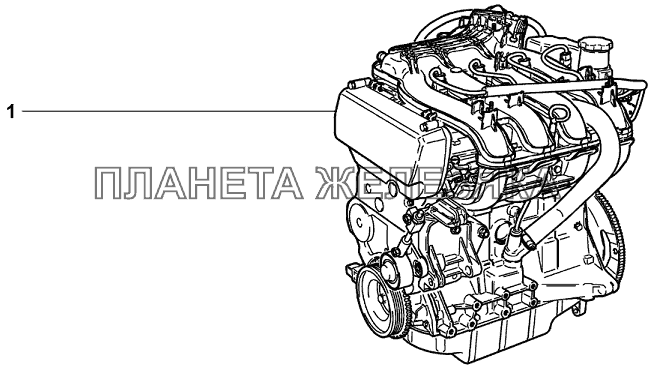 Двигатель Lada Kalina sport (доп.)