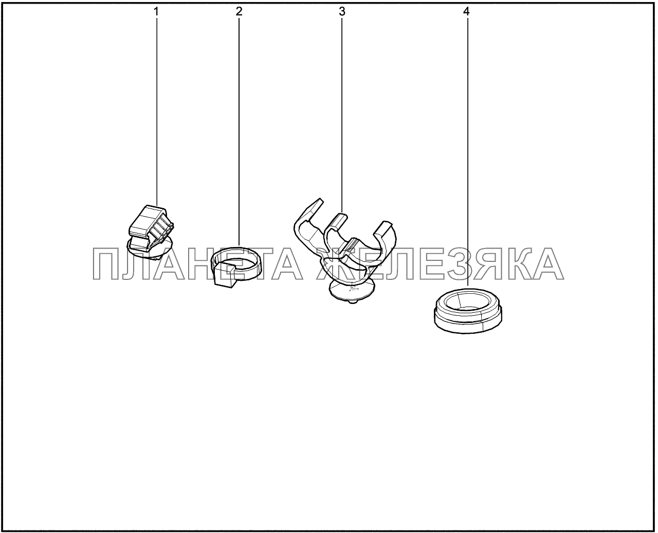 885080. Скобки Lada Vesta