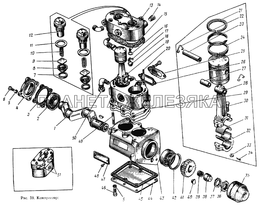 Компрессор ЗИЛ-133ГЯ