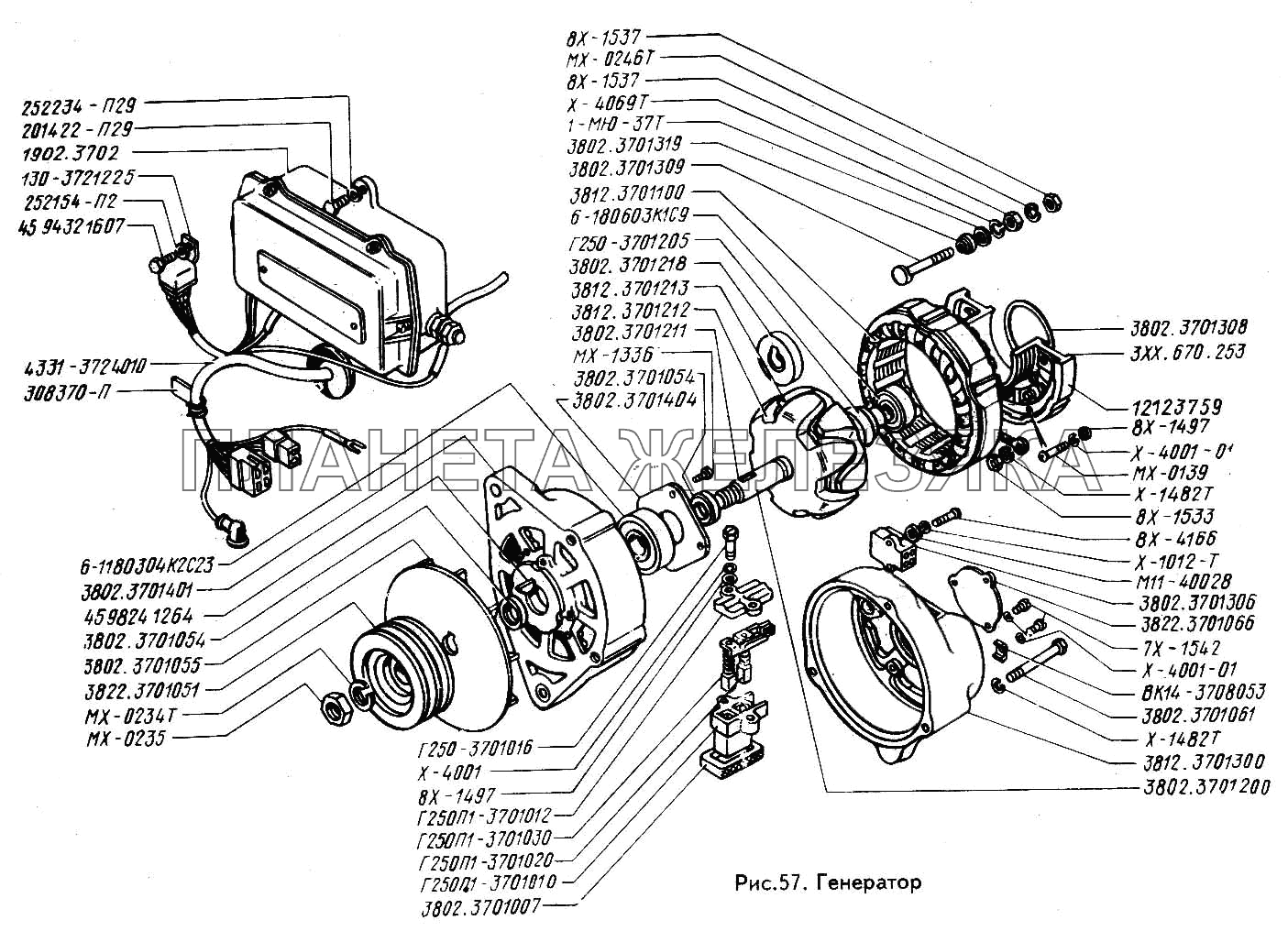 Генератор ЗИЛ-433100