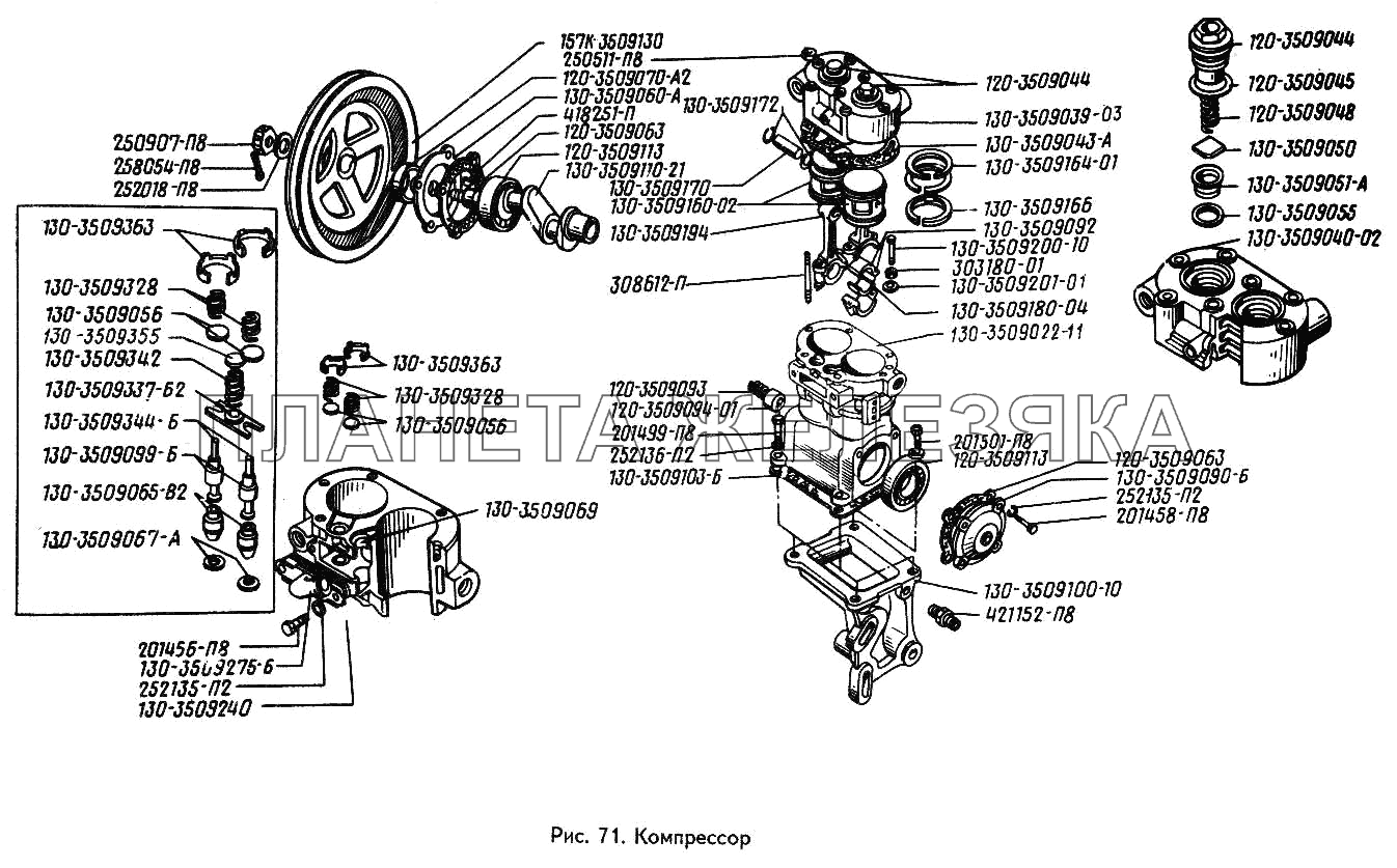 Компрессор ЗИЛ-433360