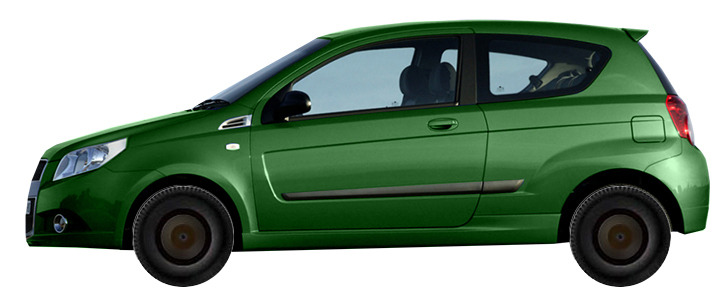 Диски на CHEVROLET Aveo T250 Hatchback 3d (2008 - 2011)