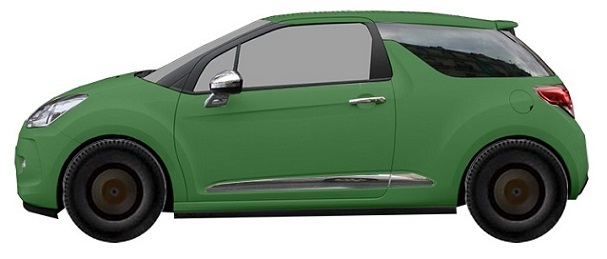 Диски на CITROEN DS3 1.6 T 2010