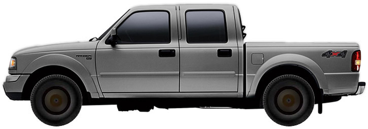 Диски на FORD Ranger 2AW Double Cab 4d (2006 - 2009)