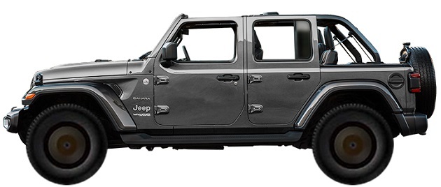 Диски на JEEP Wrangler Unlimited 2.0T Sahara 2018