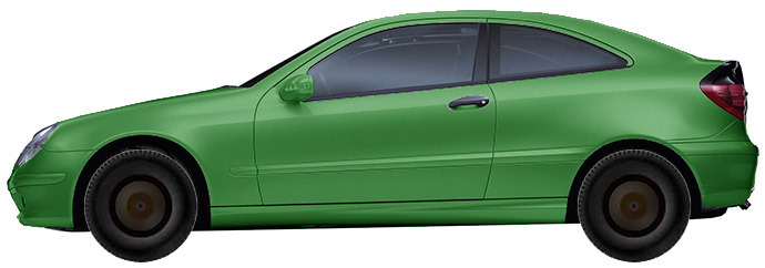 Диски на MERCEDES C-Klasse C203cl  Coupe (2001 - 2007)