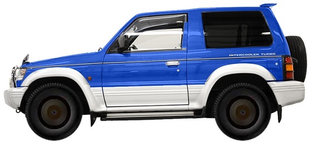 Диски на MITSUBISHI Pajero 2.5 TD 4WD 1991